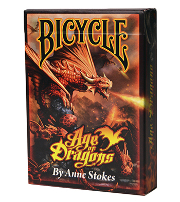 Baraja Bicycle Age of Dragons cartón plastificado