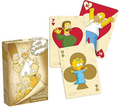 Baraja Póker Vintage The Simpsons, Novelty