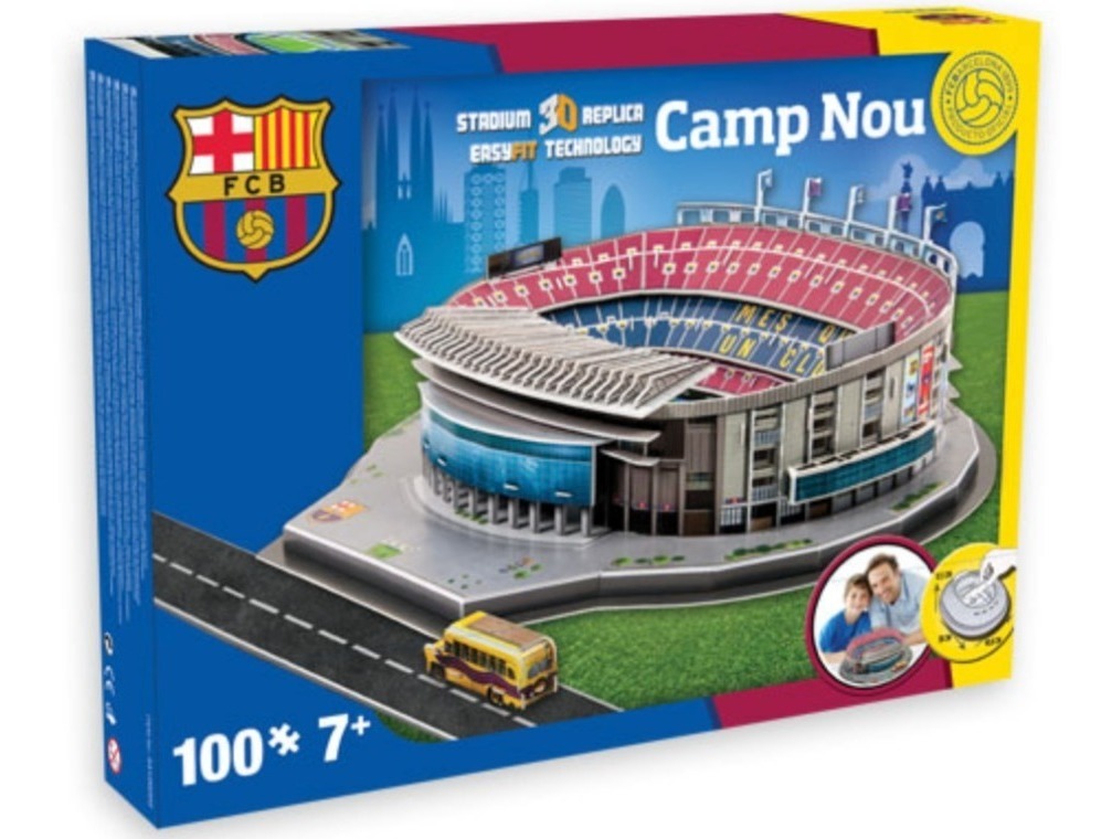Camp Nou, Barcelona 109p. 3D Nanostad