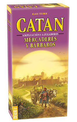 Catan - Mercaderes y Bárbaros: Amp. 5-6 jugadores Devir