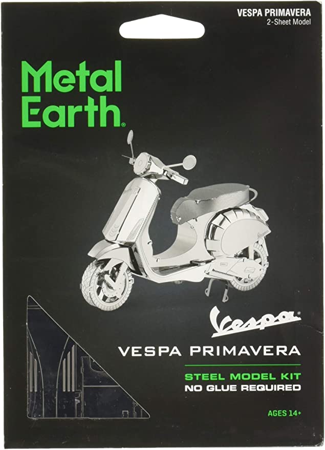 Classic Vespa Primavera, Metal 3D Fascinations