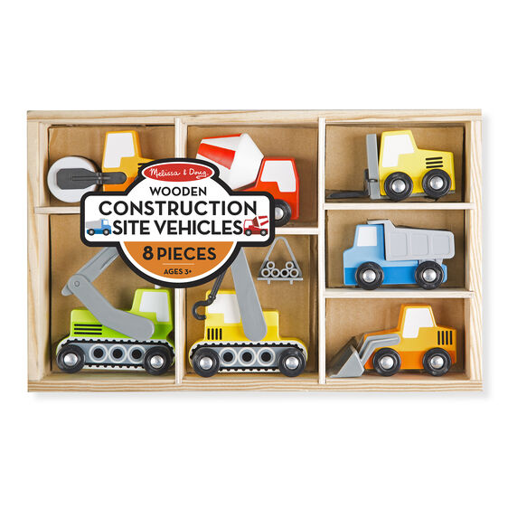 Construction vehicles, Melissa &amp; Doug