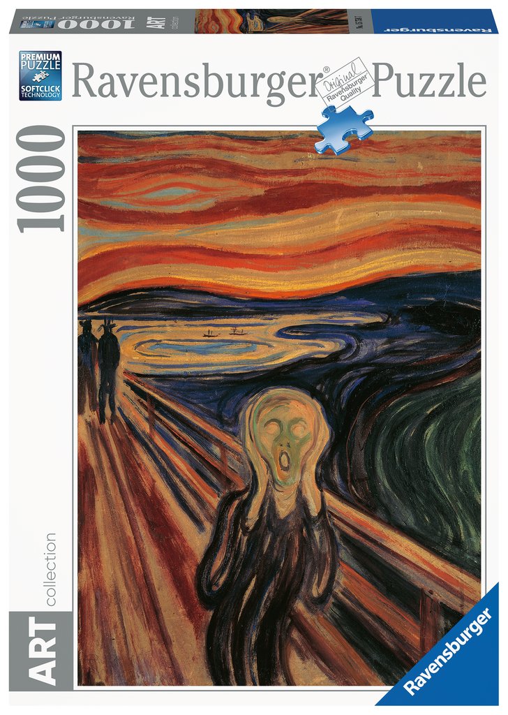 RC El Grito, Munch 1000p. Ravensburger