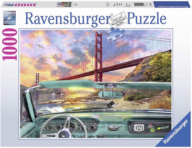 RC Golden Gate, San Francisco 1000p. Ravensburger