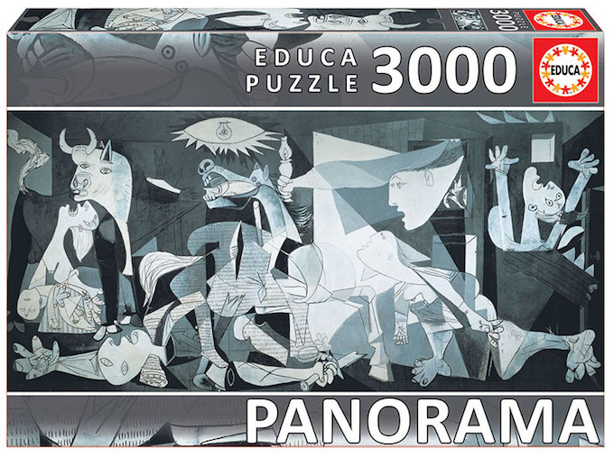 RC Guernica, P. Picasso 3000p. panorama, Educa