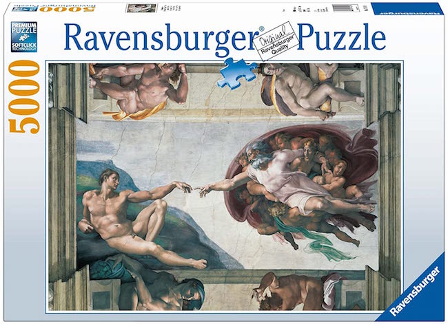 RC La Creación de Adán, Miguel Ángel 5000p. Ravensburger