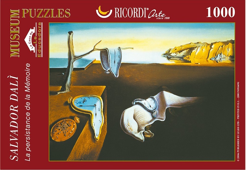 RC La persistencia de la memoria, Dalí 1000p. Ricordi