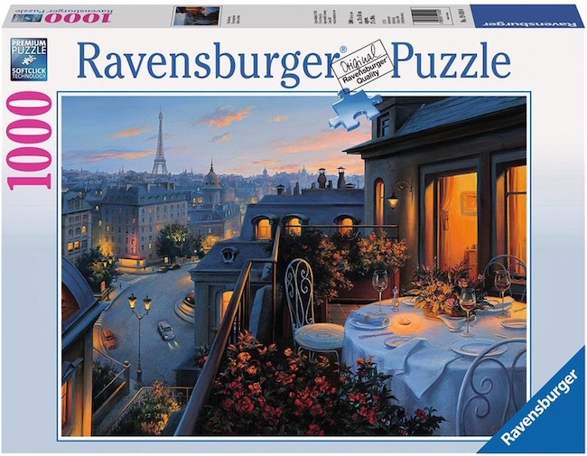 RC Balcón vista París 1000p. Ravensburger