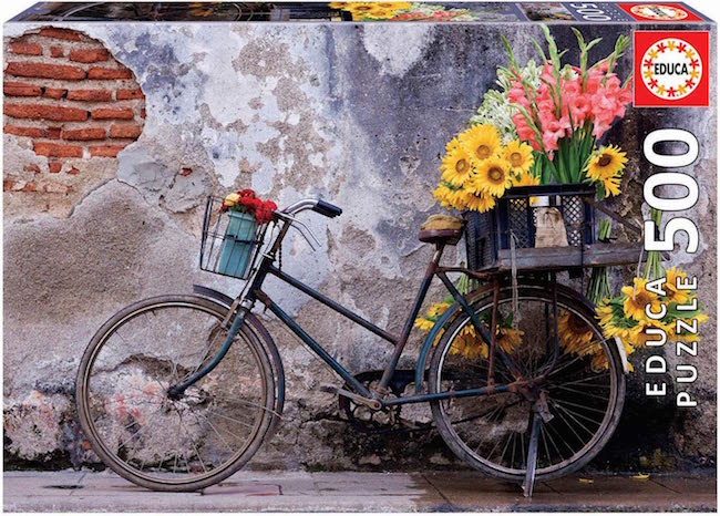 RC Bicicleta con flores 500p. Educa