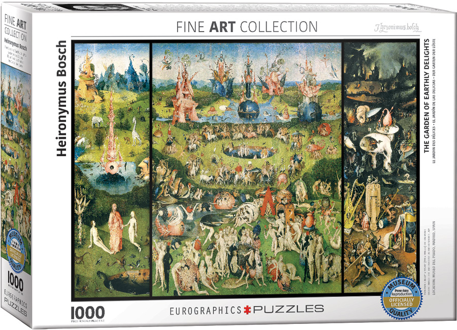 RC Bosch: The garden of Earthly delights 1000p. Eurographics