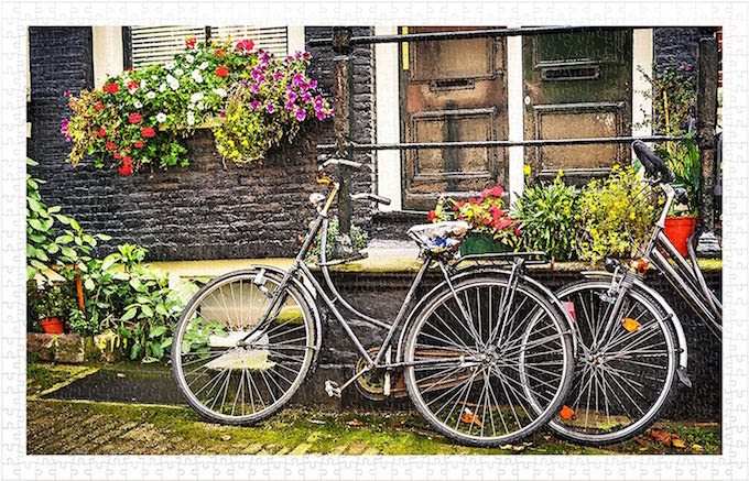 RC Cycling in Amsterdam 1000p. plástico, Pintoo