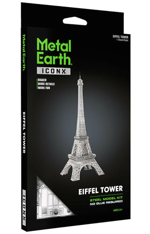 Eiffel Tower Iconx, Metal 3D Fascinations