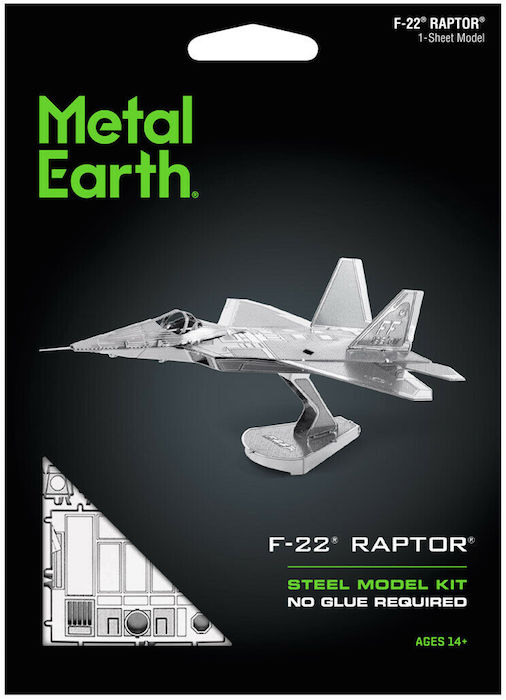 F-22 Raptor Metal 3D, Fascinations