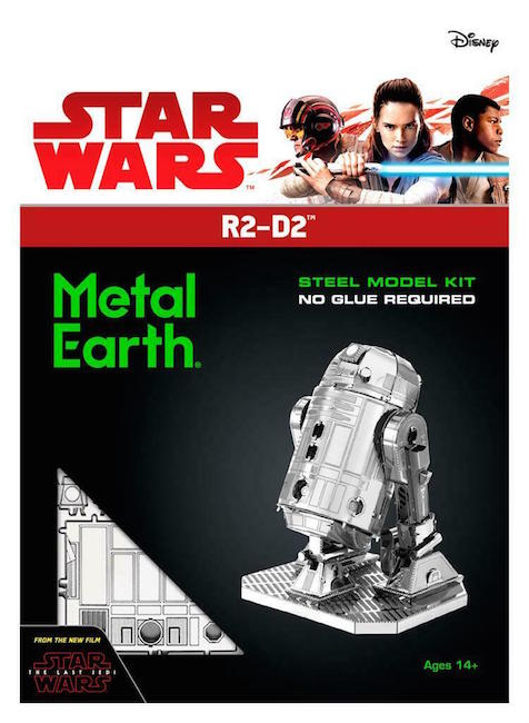 R2-D2 Star Wars, Metal 3D Fascinations