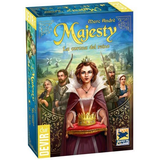 Majesty, juego de mesa Devir
