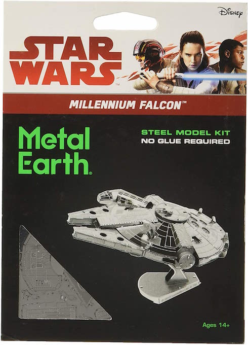 Millennium Falcon Star Wars Metal 3D Fascinations