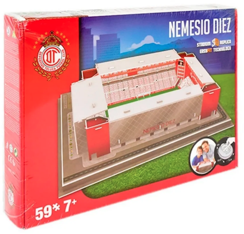 Nemesio Diez, FC Toluca 59p. 3D Nanostad