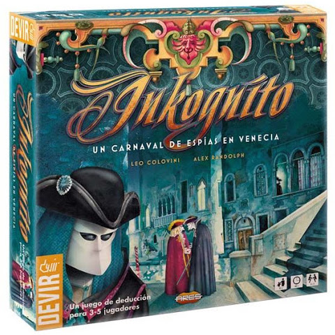 Inkógnito, juego de tablero Devir
