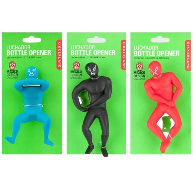 Luchador Bottle Openers, Kikkerland