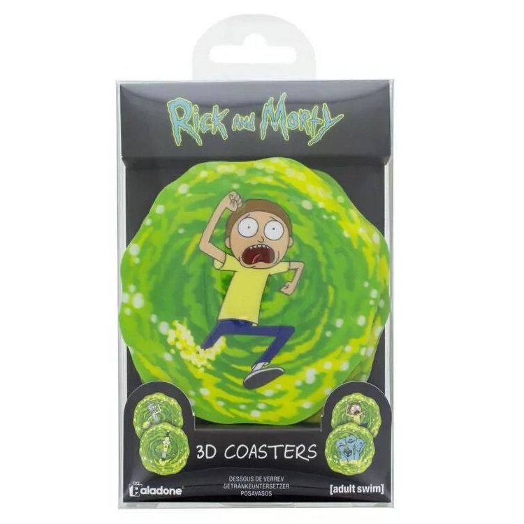 Rick and Morty Coasters - portavasos, Paladone