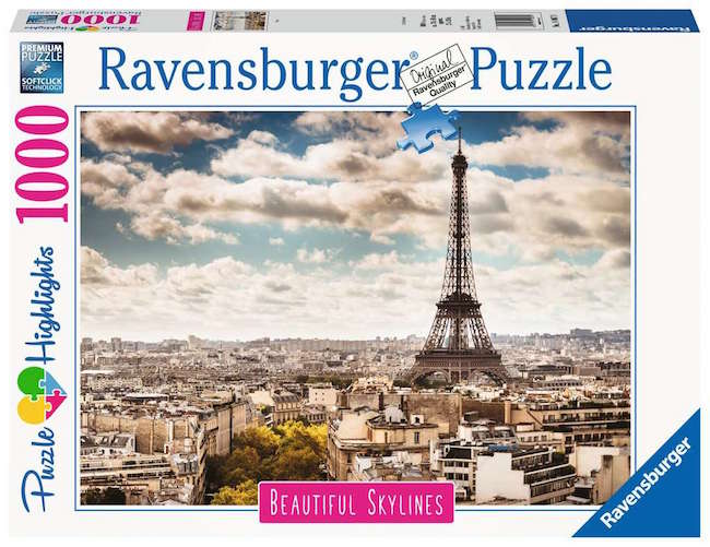 RC Torre Eiffel, Beautiful Skylines 1000p. Ravensburger