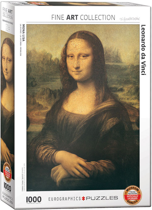 RC Mona Lisa, Leonardo Da Vinci 1000p. Eurographics
