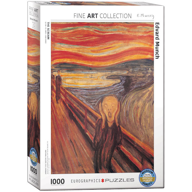 RC El Grito, Edvard Munch 1000p. Eurographics