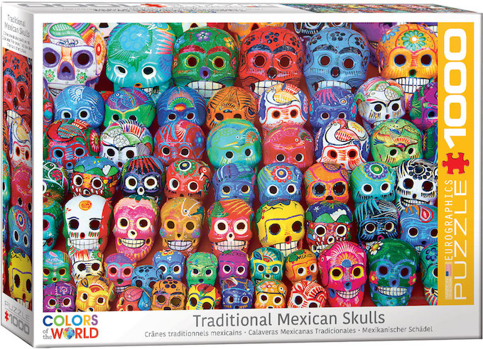 RC Calaveras tradicionales mexicanas 1000p. Eurographics