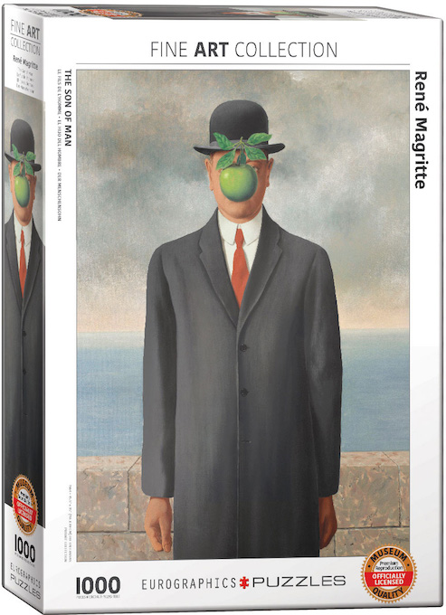 RC Son of Man, Magritte 1000p. Eurographics