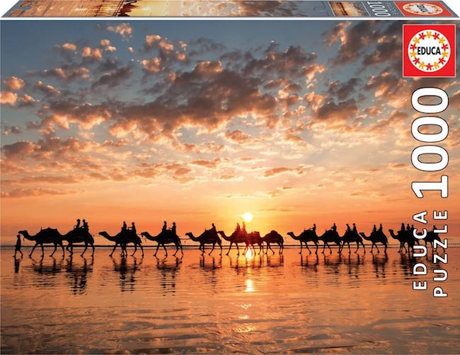 RC Atardecer dorado en cable beach 1000p. Educa