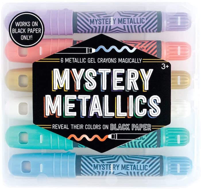 Mystery Metallics crayons - crayolas de colores, Ooly