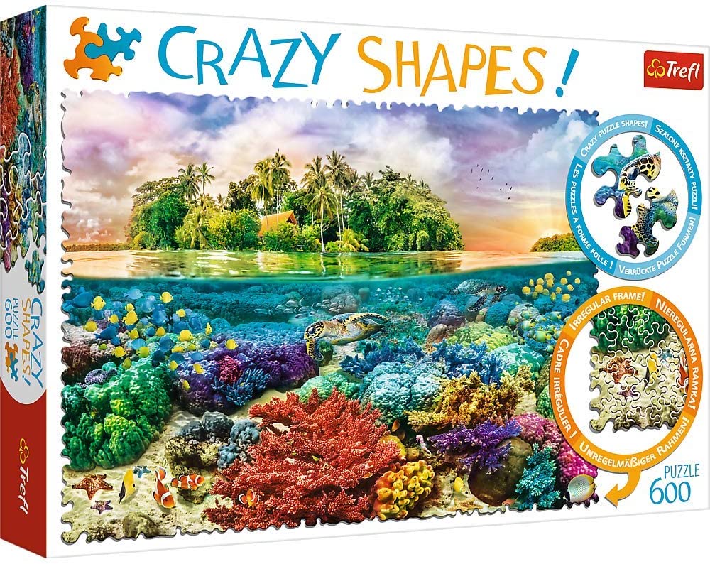 RC Tropical island - Crazy Shapes 600p. Trefl