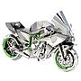 Moto H2R Kawasaki Ninja Iconx, Metal 3D Fascinations